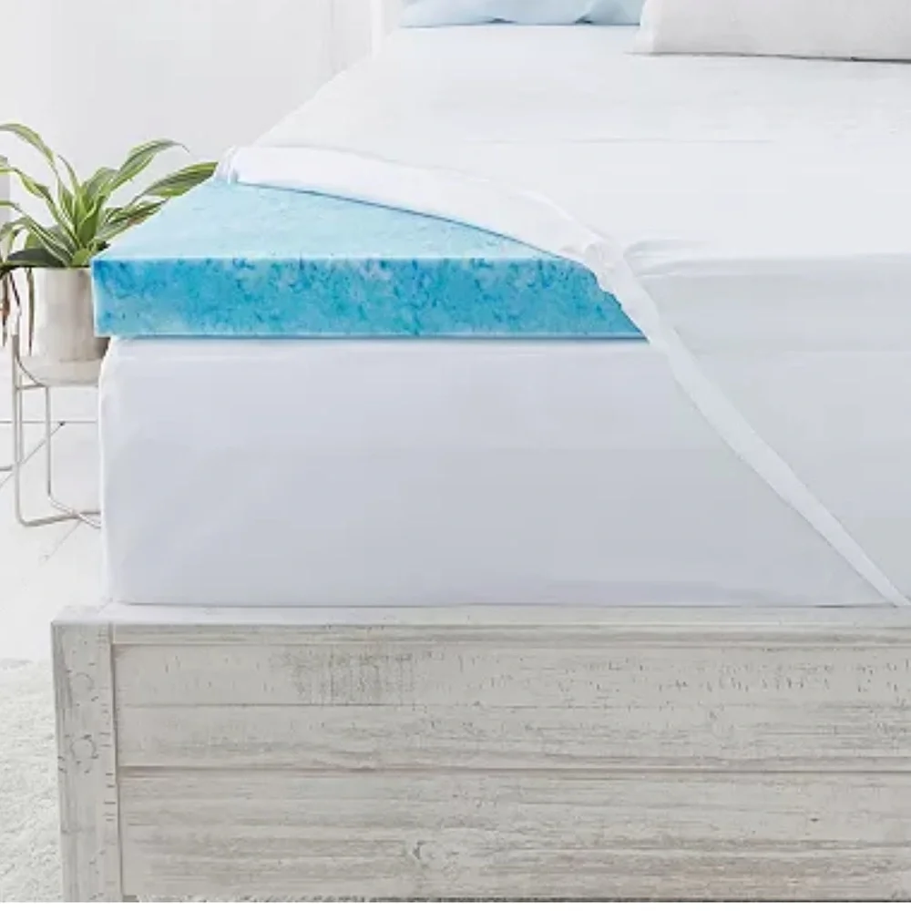 Serta® 3-inch Soothing Cool Gel Memory Foam Mattress Topper